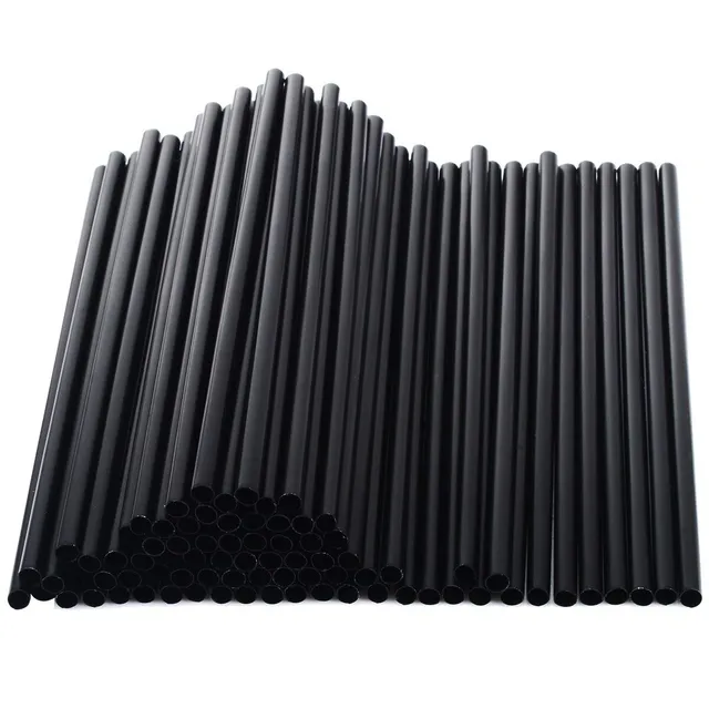 Mini plastic straw 100 pcs