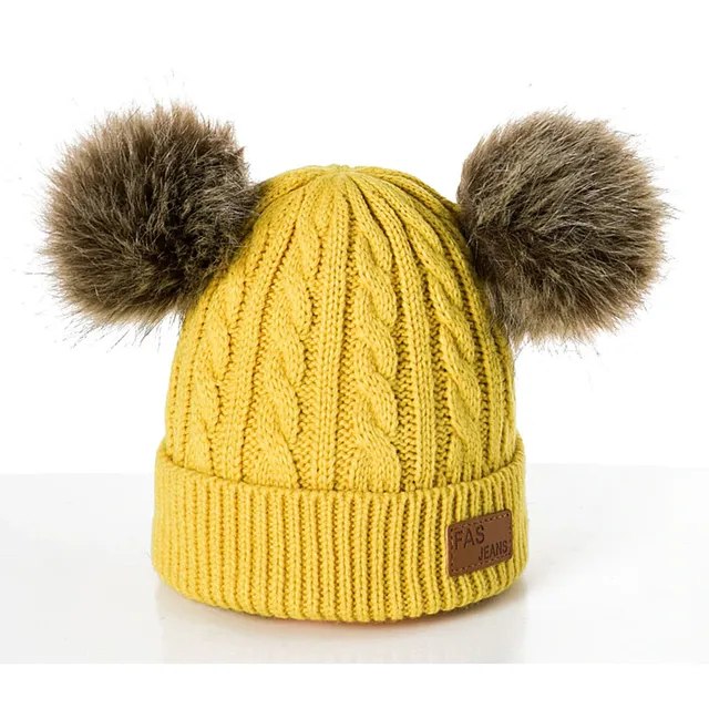 Zimowy kapelusz dla dzieci - 7 kolorów