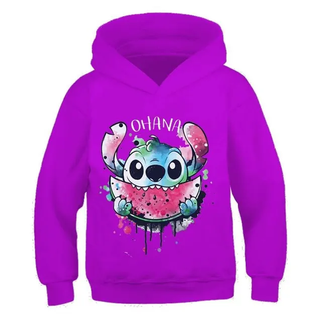 Colourful Stitch hoodie Mathew