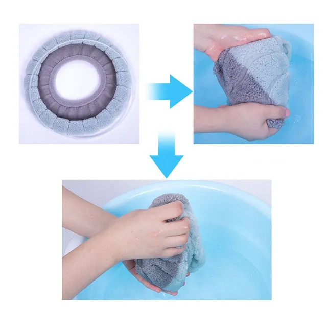 Warm cover for toilet seat