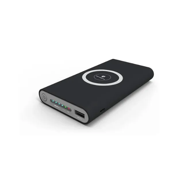 Încărcător wireless Qi - Power bank portabil universal de 10000mAh pentru iPhone și Android