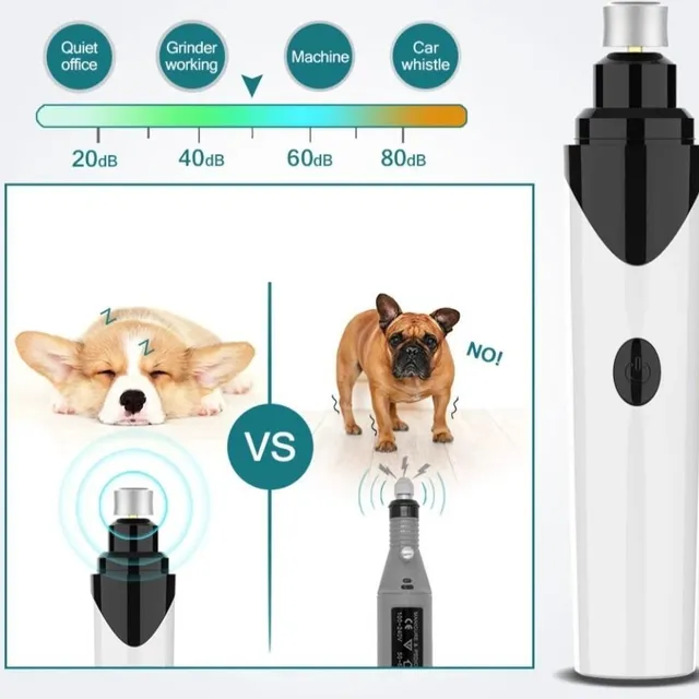 Elektrická brúska na pazúry pre domáce zvieratá