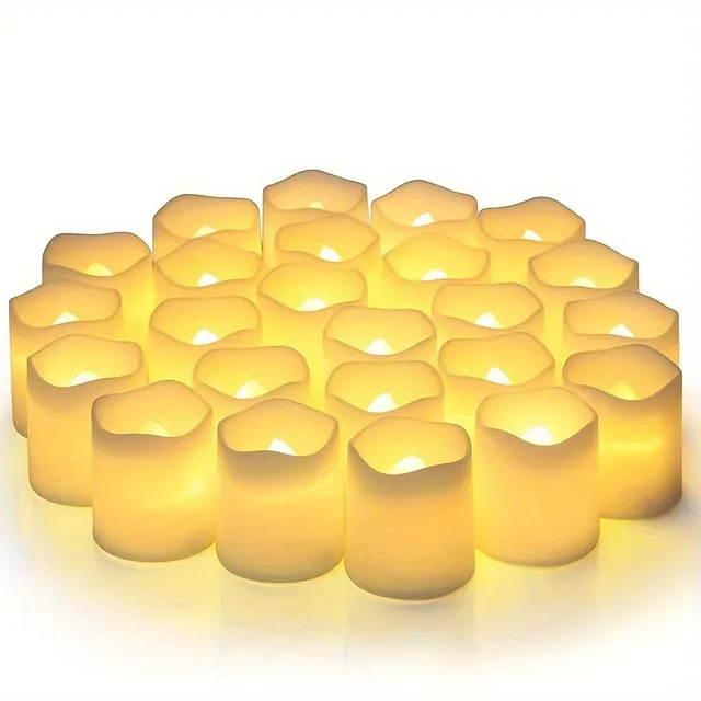 Bougies LED décoratives sans flamme