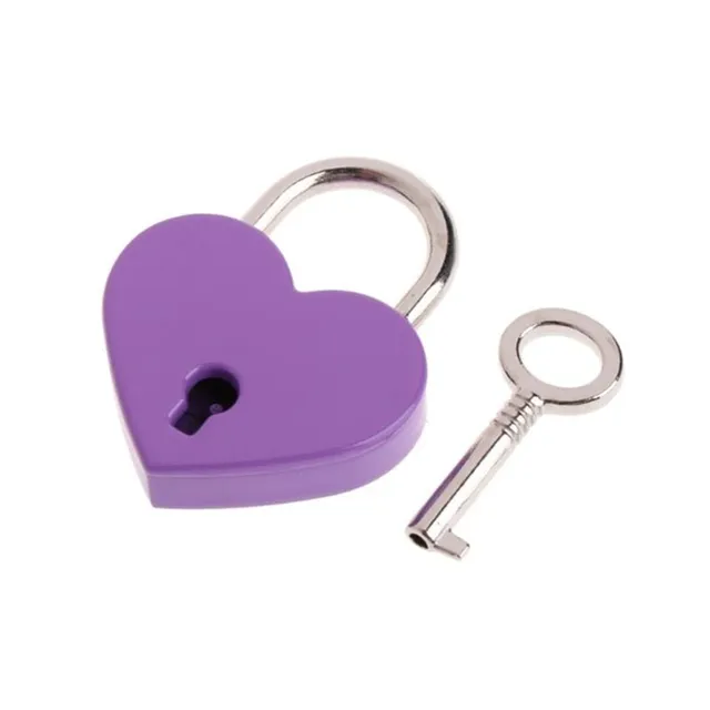 Mini Vacuum Vintage Heart Shaped Lock