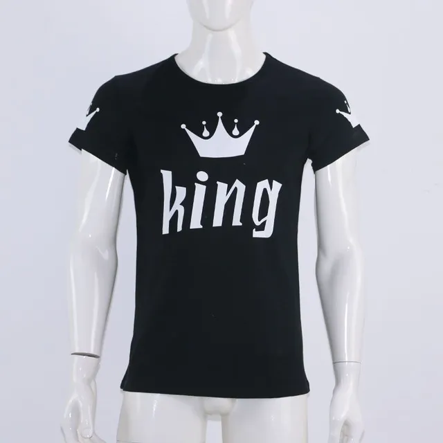 T-shirts for couples with queen and king