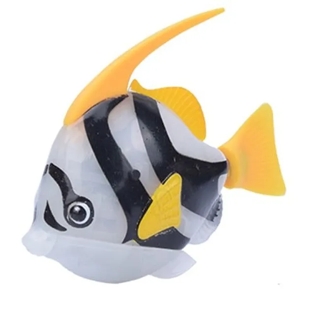 Battery operated Robofish cat toy