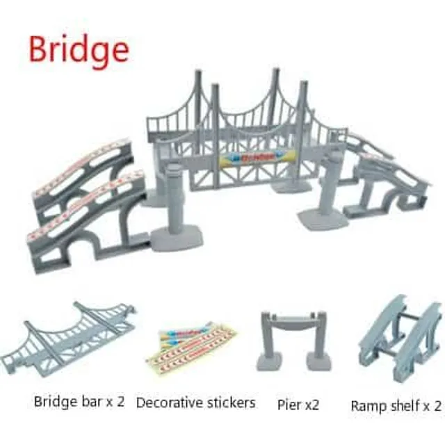 Racing track with accessories © Shining in the dark