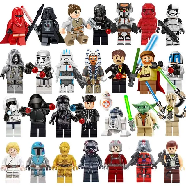 Star Wars figurák Lego - 29 db