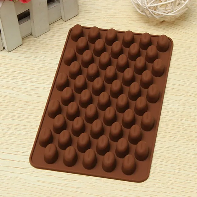 Silicone mould coffee beans