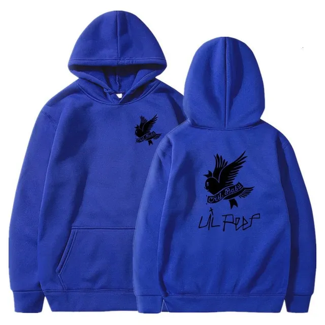 Unisex hoodie Lil Peep s blue-65