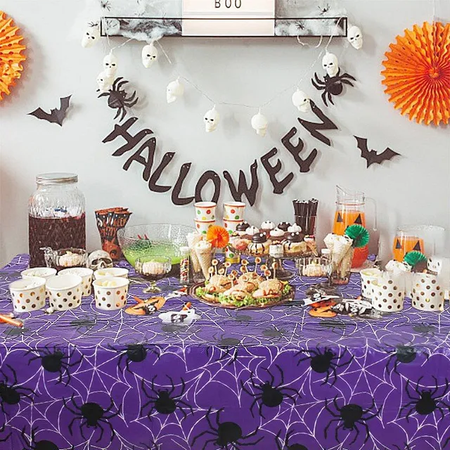 Party decorative tablecloth for Halloween