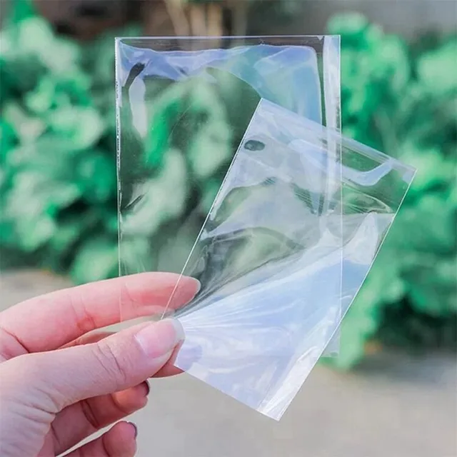 Huse de plastic pentru acadele - set de 100 bucăți