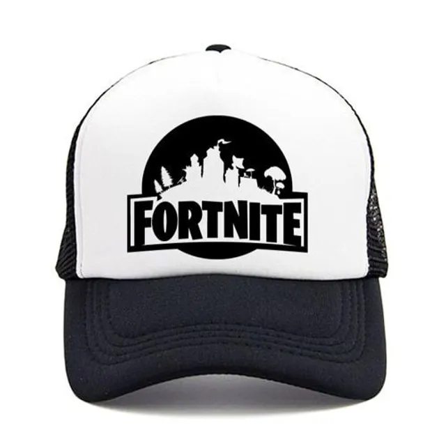 Stylish cap with the motif of the popular game Fortnite W-9