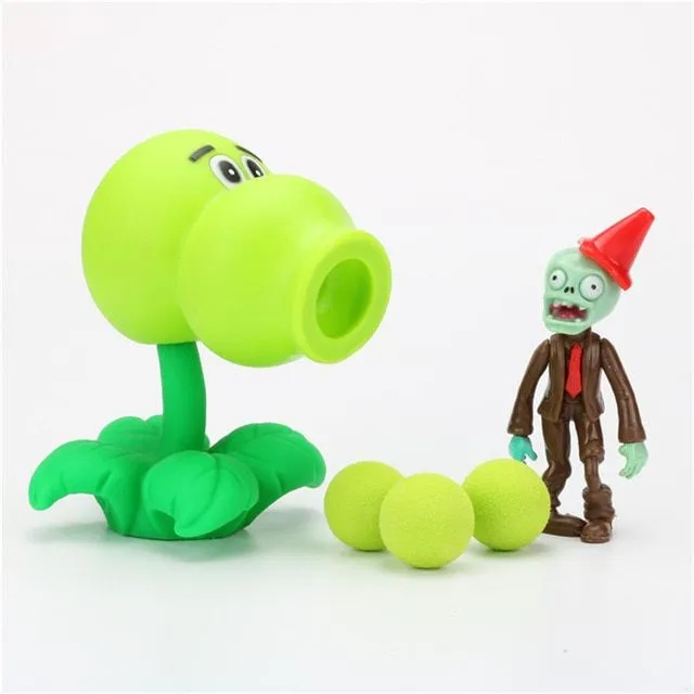 Střílecí hračka v podobě postaviček Plants vs Zombies
