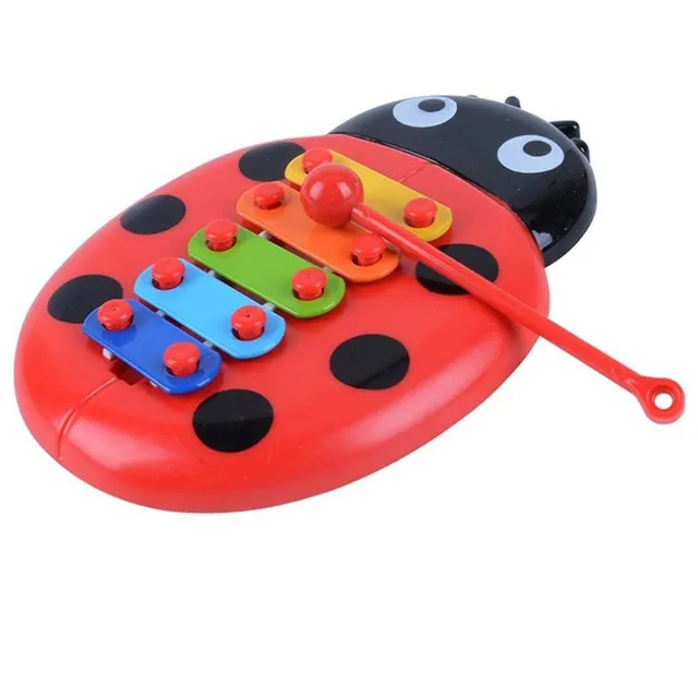 Children's cute xylophone Ladybug