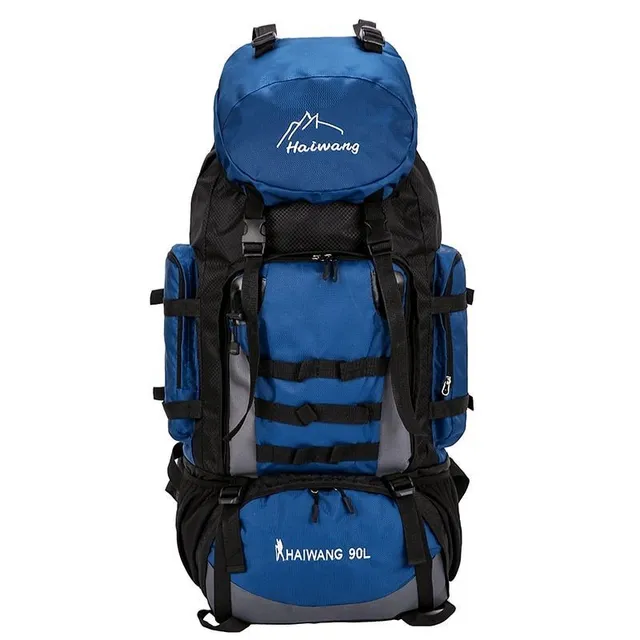 Large capacity 90L hiking backpack for men