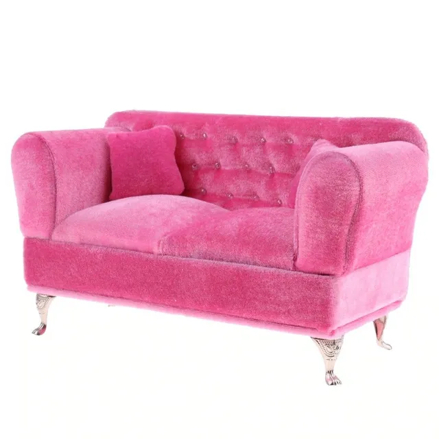 Pink Sofa for Doll