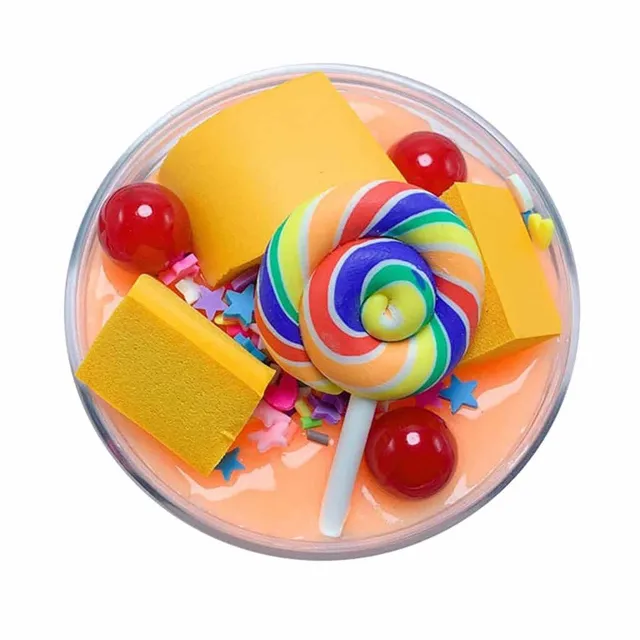 Colorful candy slime