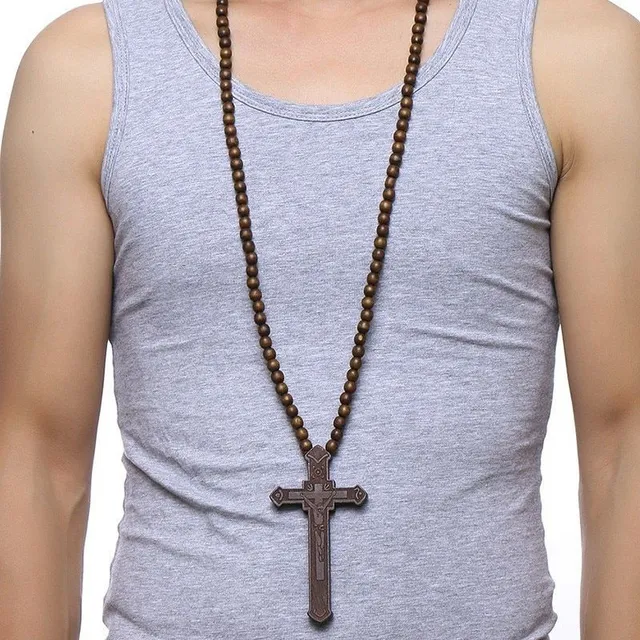 Men's Decorative Neck Cross Tobith