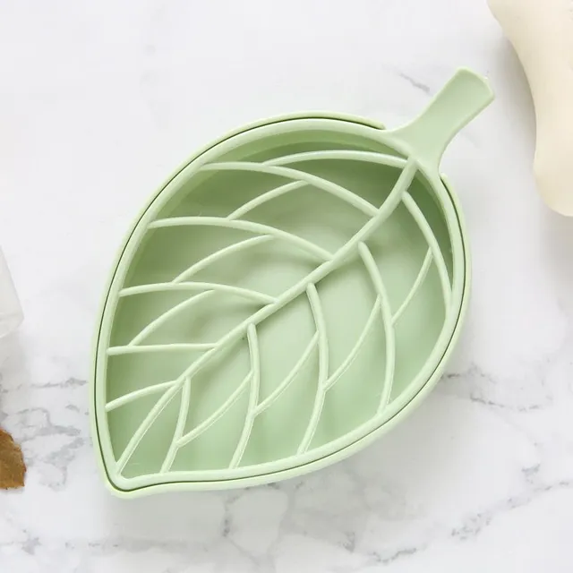 Soap dish in the shape of a leaf Teresa