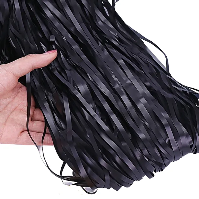 Party curtain with fringes matte 2.5 x 1 m