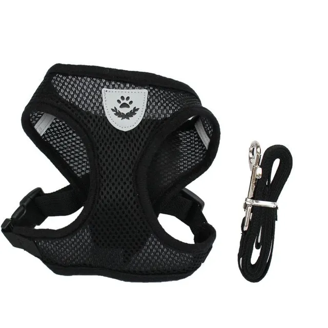 Adjustable harness for smaller dogs and cats