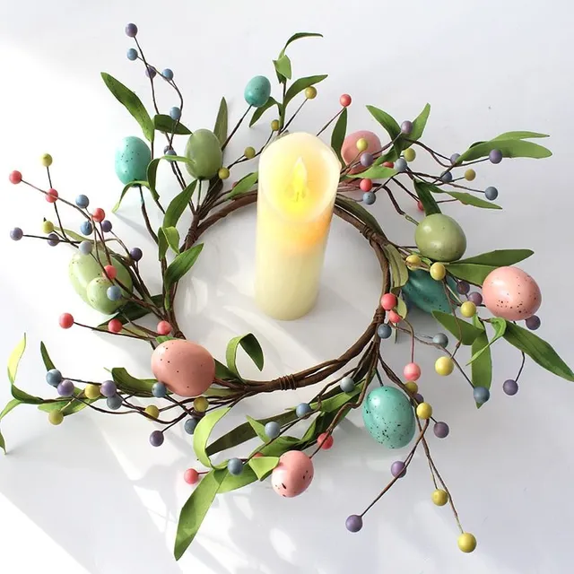 Easter wreath for the front door