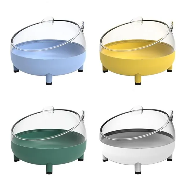 Luxury toilet and bathroom in hamster cage - several color variants