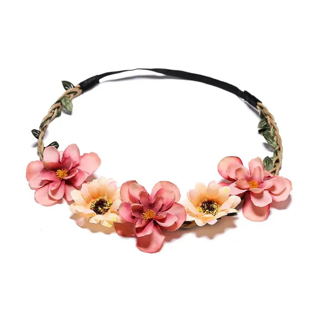 Floral headband for hair Jade