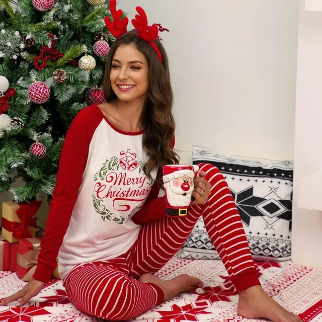 Női karácsonyi pizsama Madie