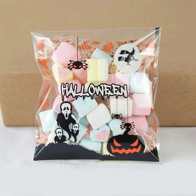 Pungi cadou de Halloween, set de 50 bucăți