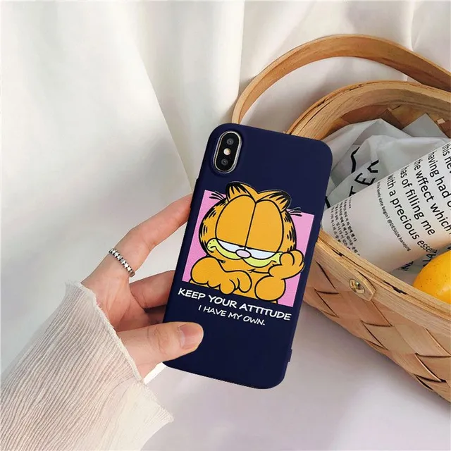 Kryt na iPhone Garfield
