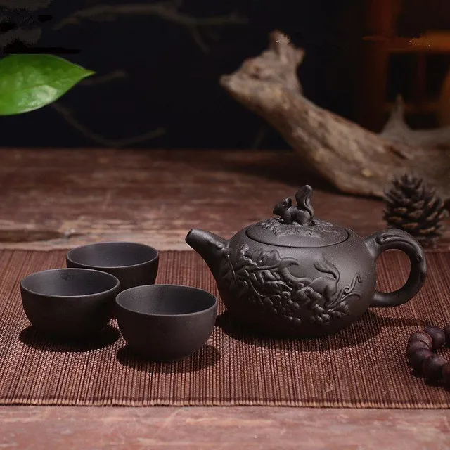 Set tradițional chinezesc de ceai, 4 piese