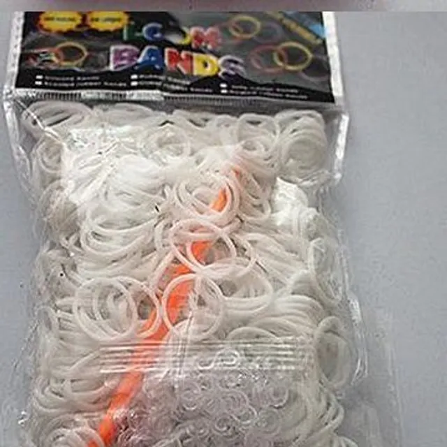 Colored rubber bands for knitting bracelets 600 k