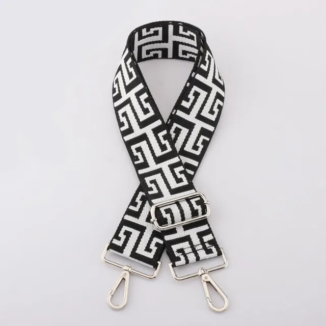 Stylish wide strap for travel bags and handbags with adjustable length Chukwudi