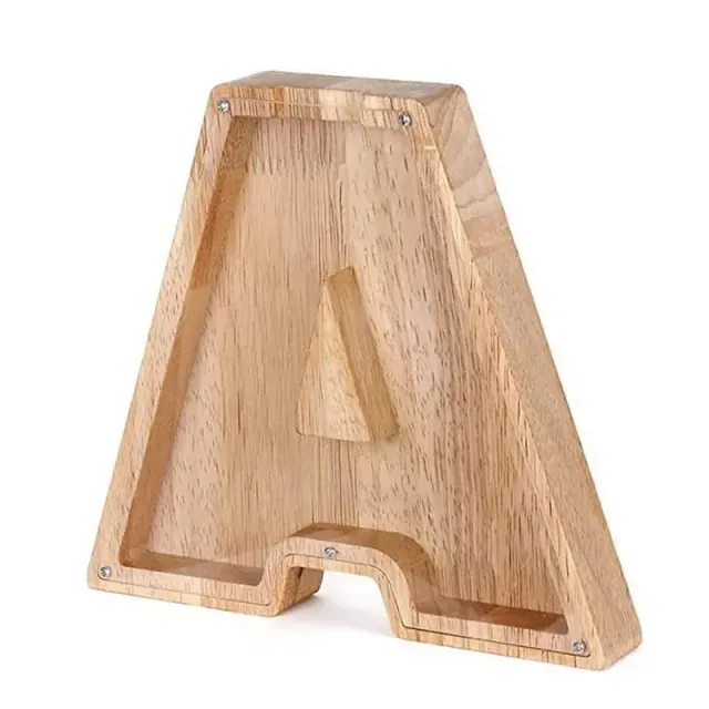 Design box in letter shape - whole alphabet, wood processing