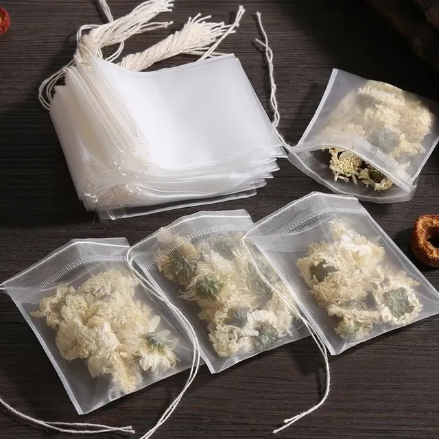 Nano tea bags made of natural material - 10 x 15 cm