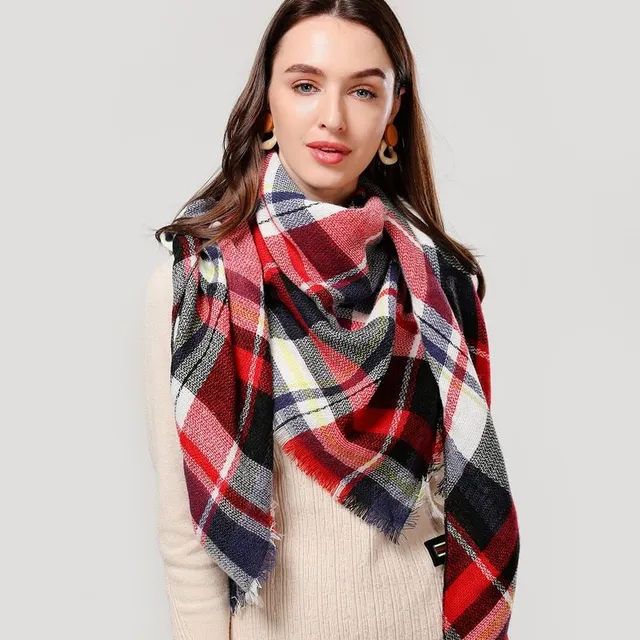 Women's stylish warm comfortable long scarf Lonny