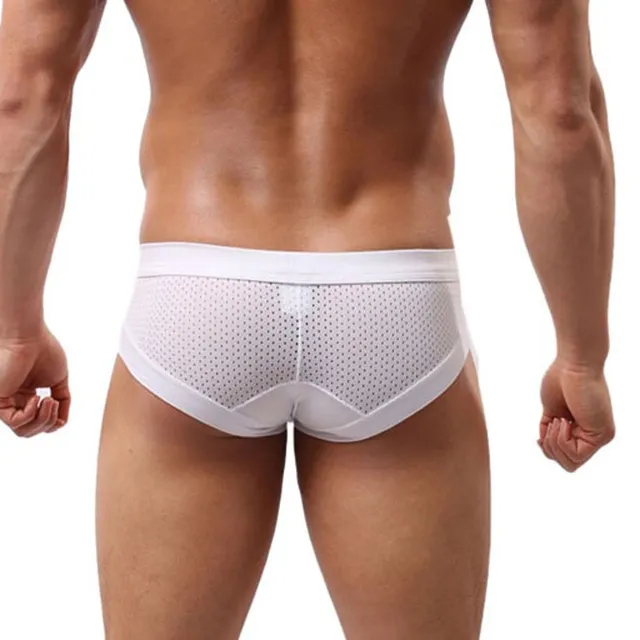 Men's solid colour briefs