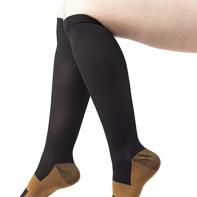 Chaussettes de compression unisexes à la mode pour le sport