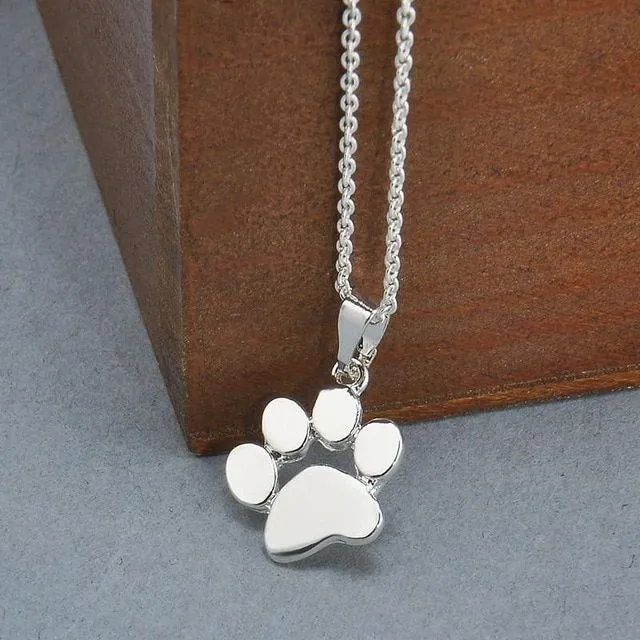 Necklace - dog paw