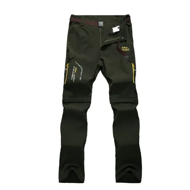 Men's ultralight cargo trousers with detachable legs