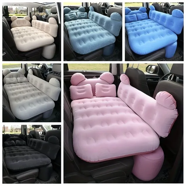 Panda Air Bed to Car: Turn your car into a cozy camp!