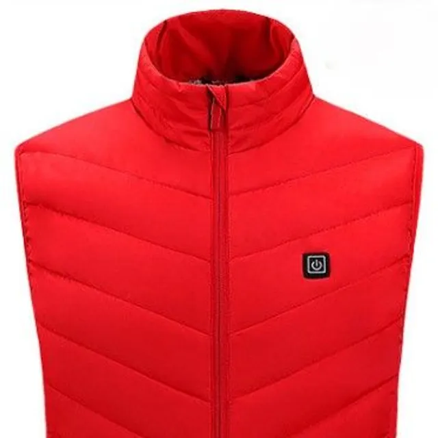 4 colors Unisex electric heated USB heat warm fabric winter vest