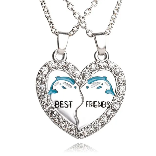 Heart shaped necklace- best friendship style-22