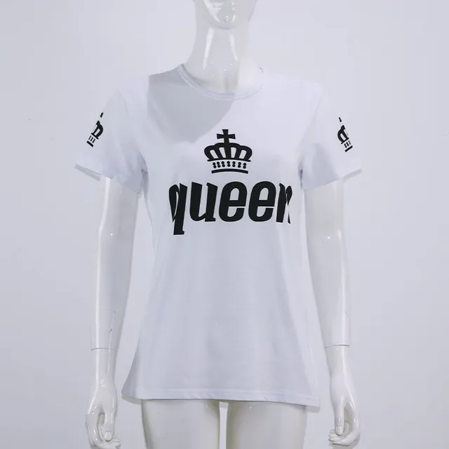 T-shirts for couples with queen and king