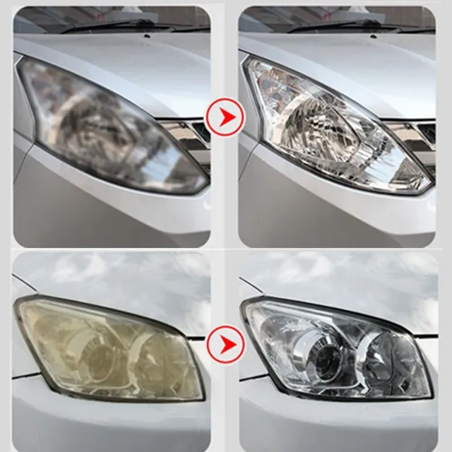 Headlight polishing and surface protection kit