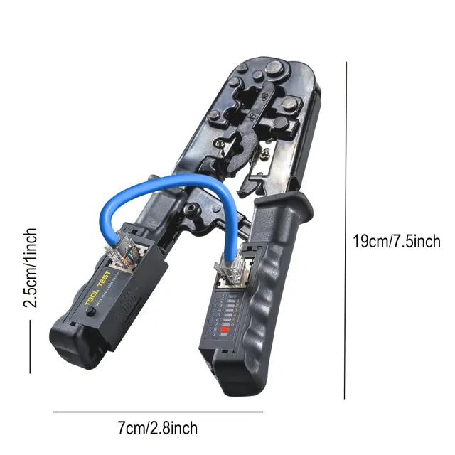 Crimping Pliers with Network Tester