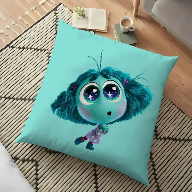 Housse de coussin mignonne avec les personnages préférés du film Vice-Versa 2 - Inside Out 2