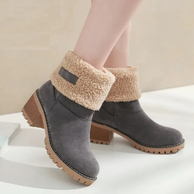 Women's Winter Heel Shoes - 5 Colors